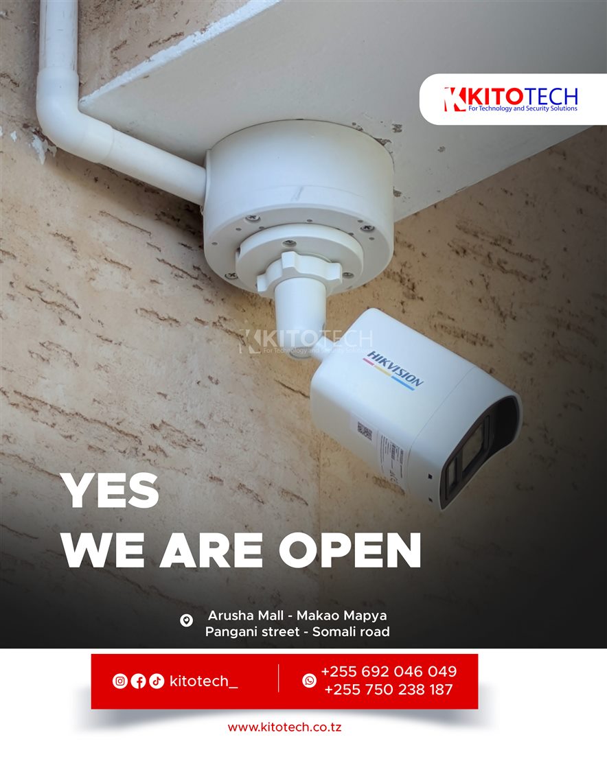 Kitotech CCTV installation campaign